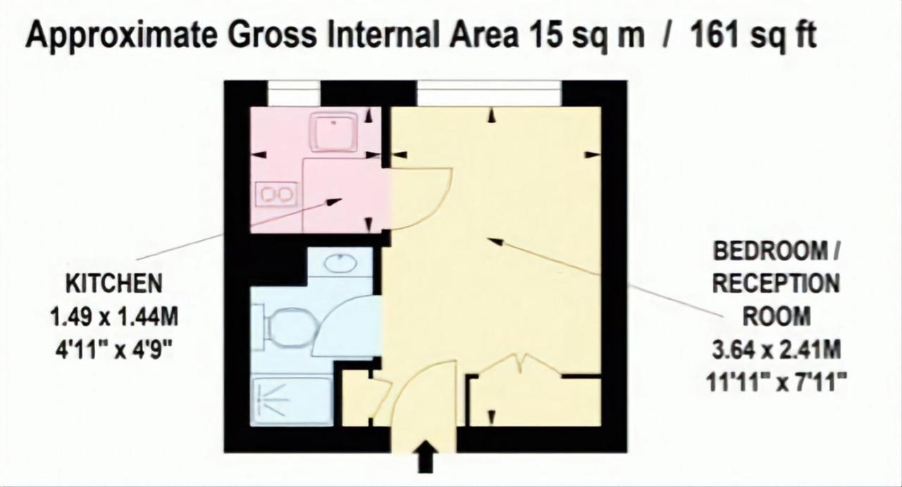 Cosy Studio In The Heart Of Chelsea Apartamento
